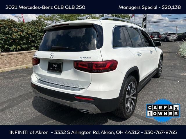 Photo of 2021 White Mercedes-Benz GLB 250