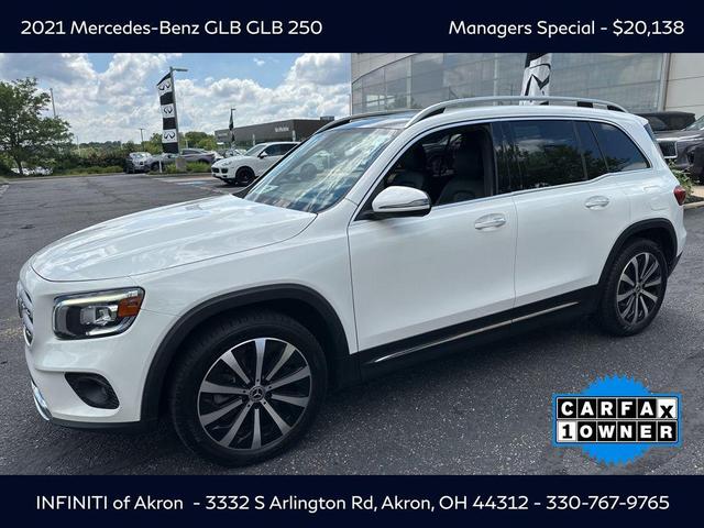 Photo of 2021 White Mercedes-Benz GLB 250