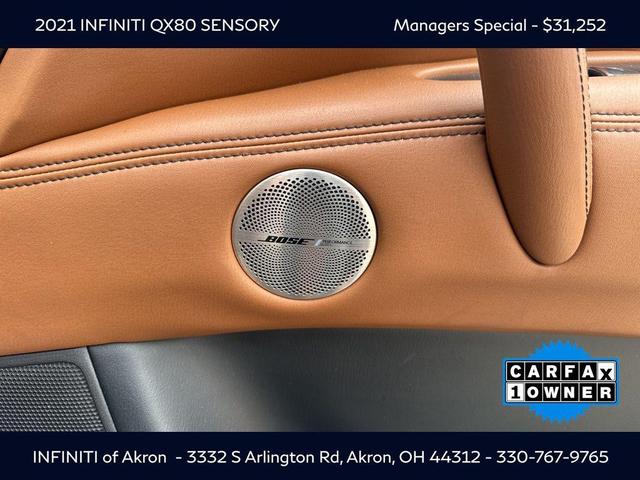 Photo of 2021 Champagne Quartz INFINITI QX80