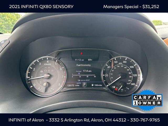 Photo of 2021 Champagne Quartz INFINITI QX80