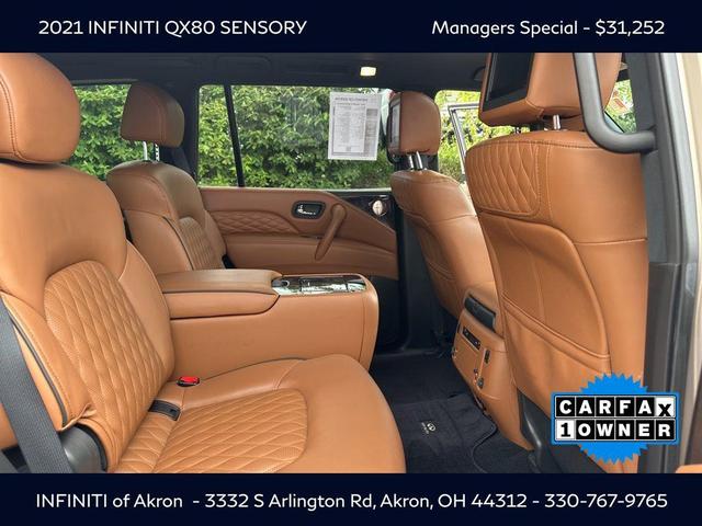 Photo of 2021 Champagne Quartz INFINITI QX80