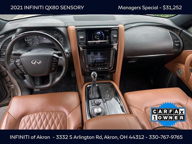 Photo of 2021 Champagne Quartz INFINITI QX80