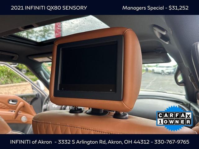 Photo of 2021 Champagne Quartz INFINITI QX80