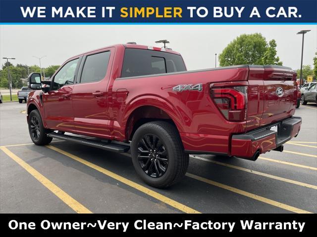 Photo of 2024 Rapid Red Metallic Tinted Clearcoat Ford F-150