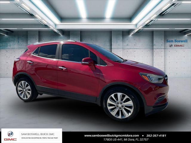 Photo of 2017 Winterberry Red Metallic Buick Encore