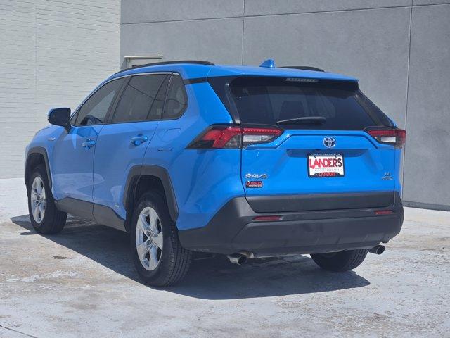 Photo of 2021 Blue Flame Toyota RAV4