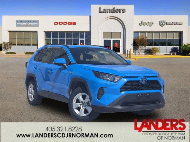 Photo of 2021 Blue Flame Toyota RAV4