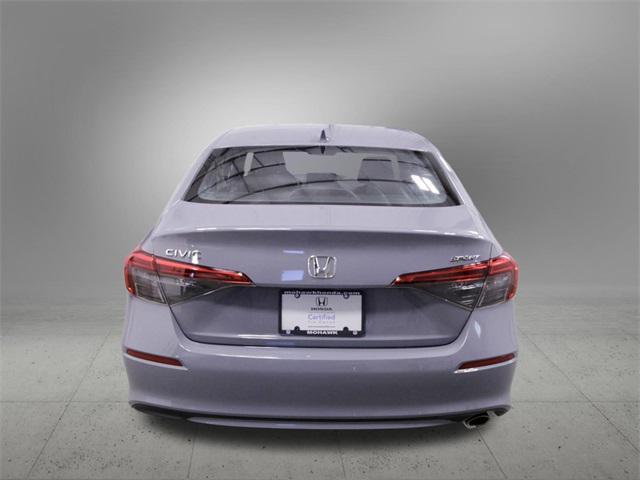 Photo of 2022 Sonic Gray Pearl Honda Civic
