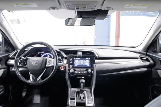 Photo of 2021 Cosmic Blue Metallic Honda Civic