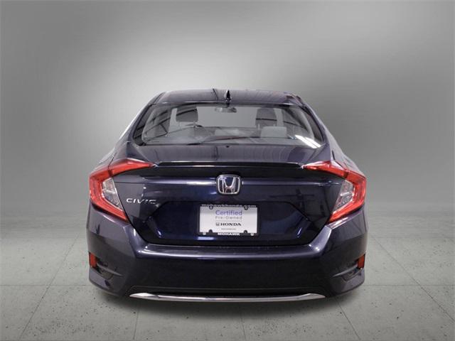 Photo of 2021 Cosmic Blue Metallic Honda Civic