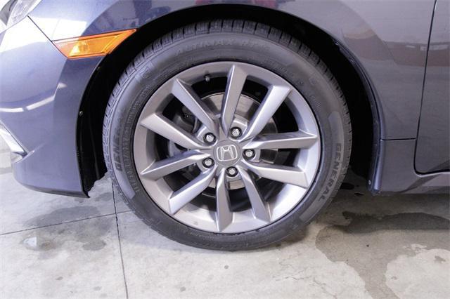 Photo of 2021 Cosmic Blue Metallic Honda Civic