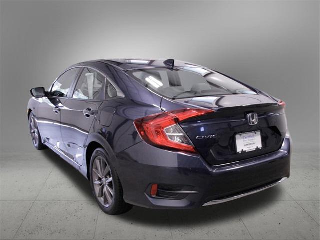 Photo of 2021 Cosmic Blue Metallic Honda Civic