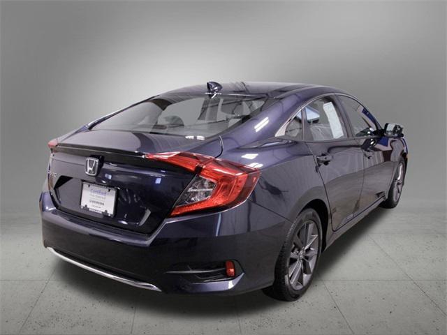 Photo of 2021 Cosmic Blue Metallic Honda Civic
