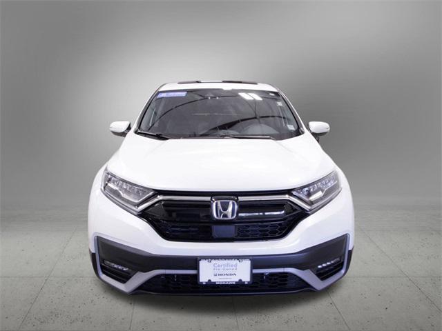 Photo of 2021 Platinum White Pearl Honda CR-V Hybrid