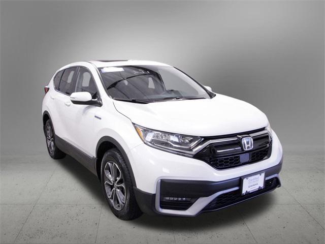 Photo of 2021 Platinum White Pearl Honda CR-V Hybrid