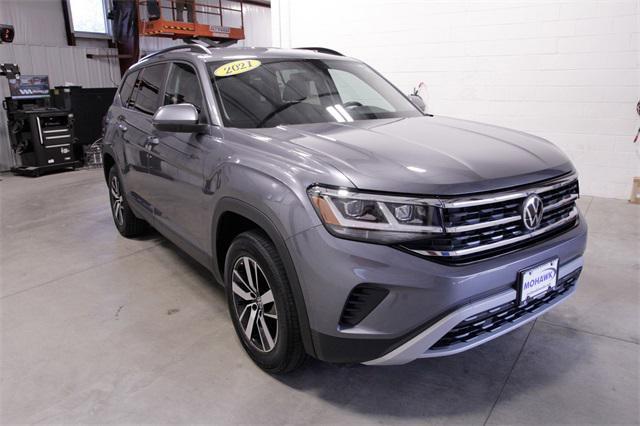 Photo of 2021 Platinum Gray Metallic Volkswagen Atlas