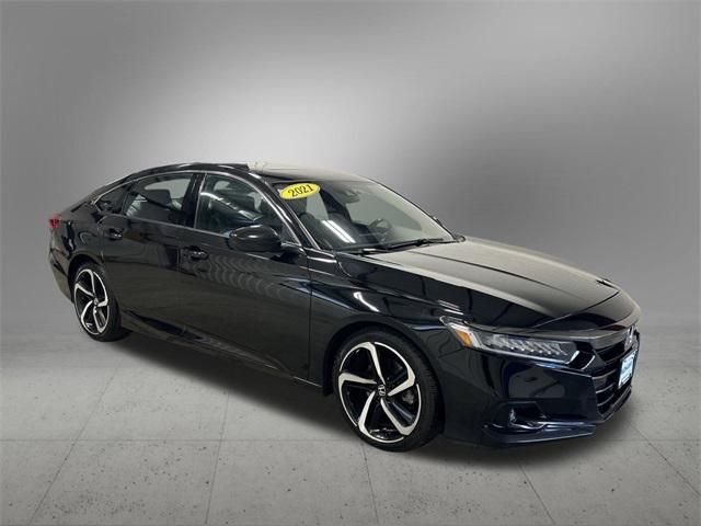 Photo of 2021 Crystal Black Pearl Honda Accord