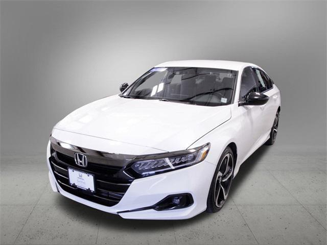 Photo of 2021 Platinum White Pearl Honda Accord