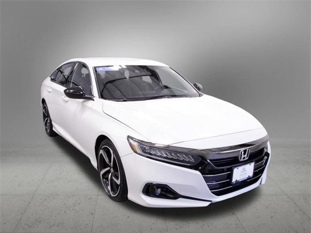 Photo of 2021 Platinum White Pearl Honda Accord