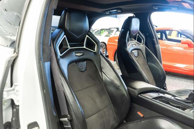Photo of 2016 Crystal White Tricoat Cadillac CTS-V