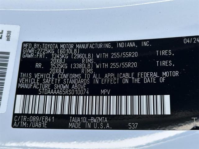 Photo of 2024 White Lexus TX 350