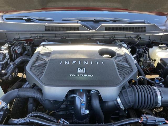 Photo of 2025 Coulis Red INFINITI QX80