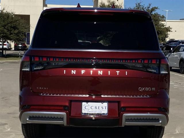 Photo of 2025 Coulis Red INFINITI QX80