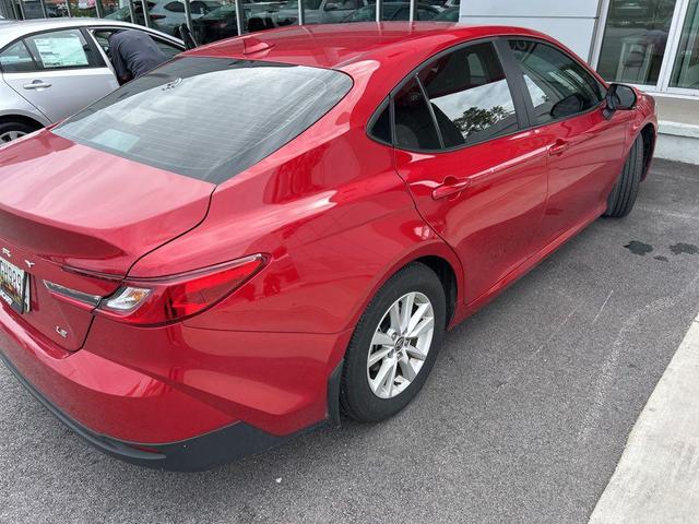 Photo of 2025 Supersonic Red Toyota Camry