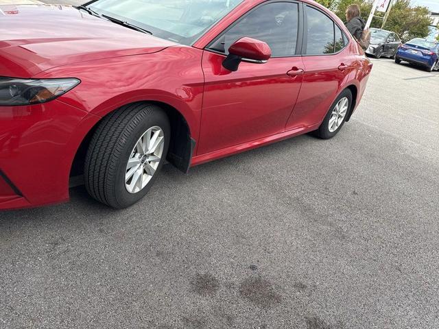 Photo of 2025 Supersonic Red Toyota Camry