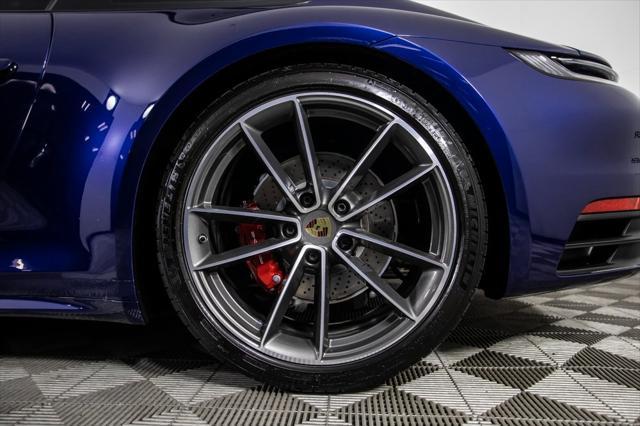 Photo of 2024 Gentian Blue Metallic Porsche 911