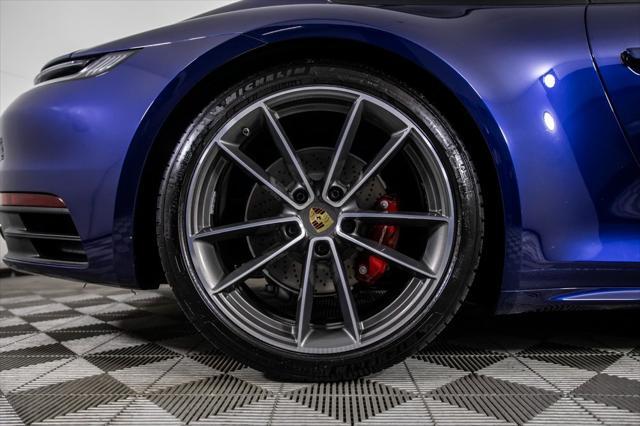Photo of 2024 Gentian Blue Metallic Porsche 911