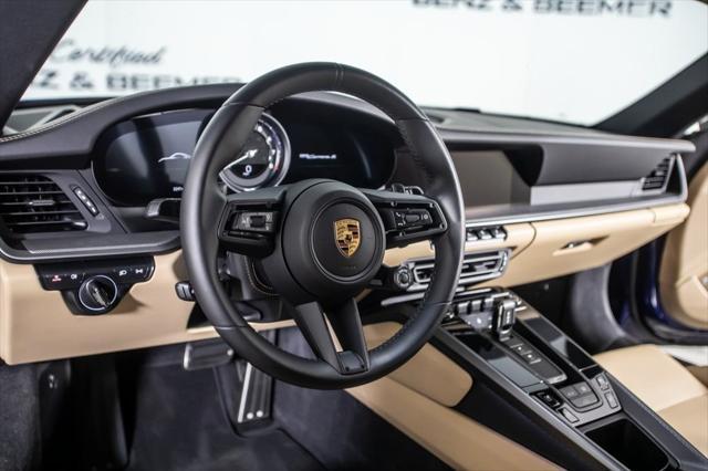 Photo of 2024 Gentian Blue Metallic Porsche 911