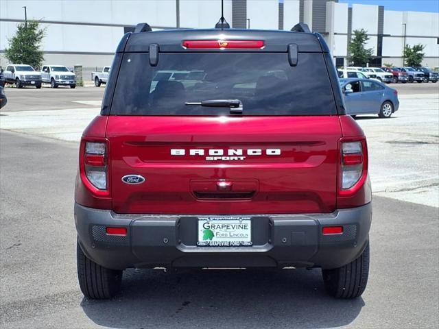 Photo of 2025 Ruby Red Metallic Tinted Clearcoat Ford Bronco Sport