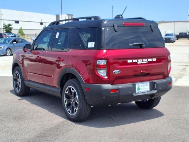Photo of 2025 Ruby Red Metallic Tinted Clearcoat Ford Bronco Sport