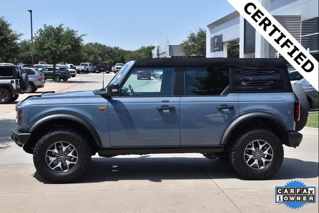 Photo of 2023 Azure Gray Metallic Tri-Coat Ford Bronco