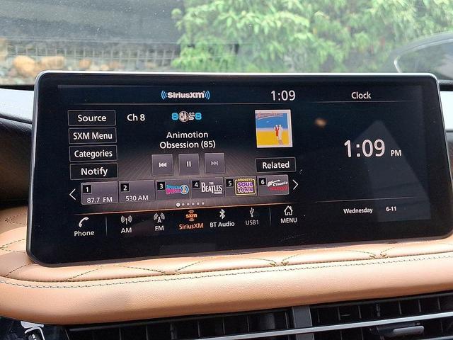Photo of 2022 Mineral Black INFINITI QX60