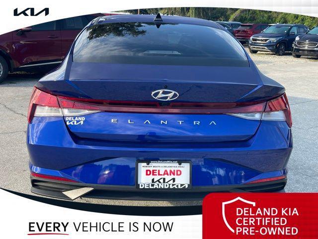 Photo of 2023 Intense Blue Hyundai ELANTRA