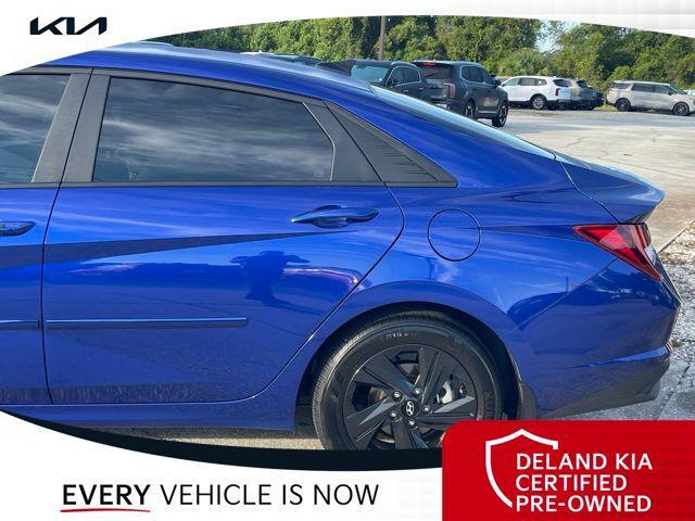 Photo of 2023 Intense Blue Hyundai ELANTRA