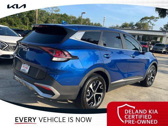 Photo of 2023 Sapphire Blue Kia Sportage