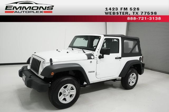 Photo of 2018 Bright White Clearcoat Jeep Wrangler JK