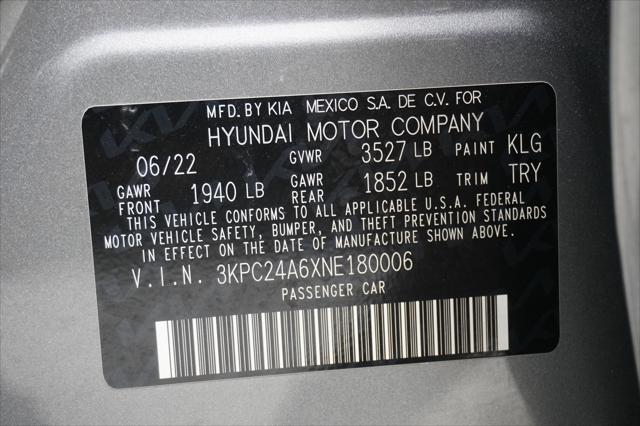Photo of 2022 Forge Gray Hyundai Accent