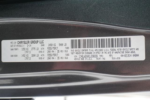 Photo of 2014 Granite Crystal Metallic Clearcoat Jeep Wrangler Unlimited