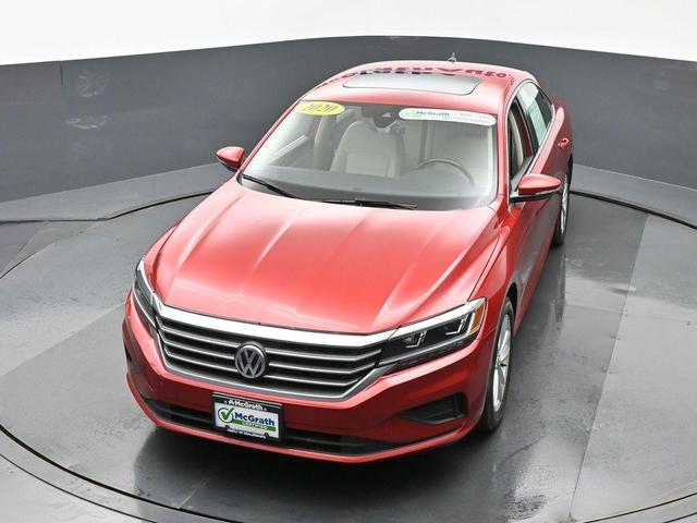 Photo of 2020 Aurora Red Metallic Volkswagen Passat
