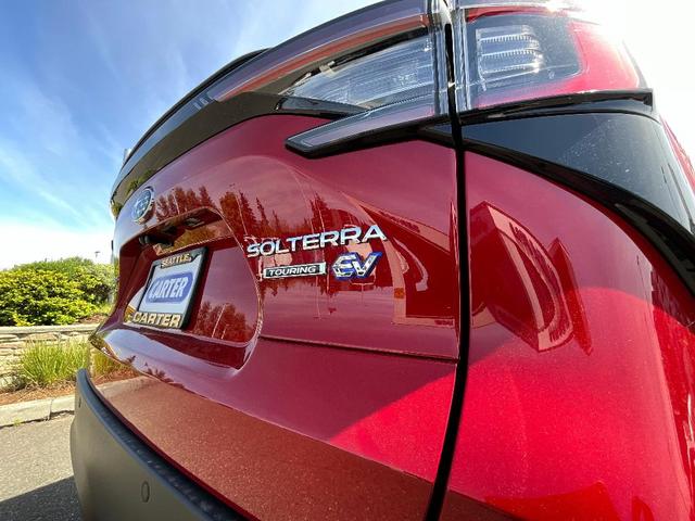 Photo of 2024 Elemental Red Pearl, Two Tone Subaru Solterra