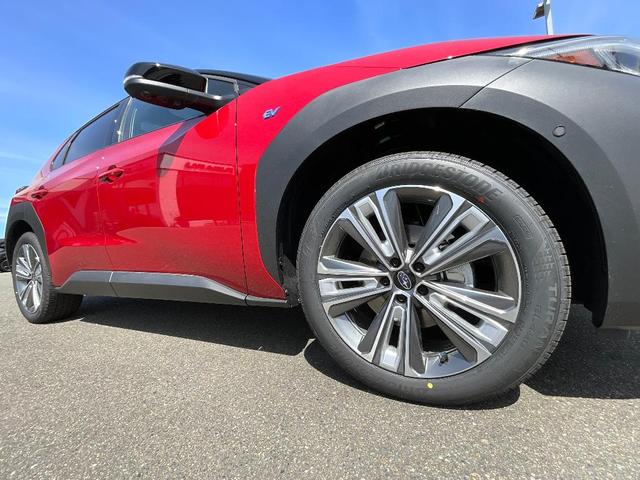 Photo of 2024 Elemental Red Pearl, Two Tone Subaru Solterra