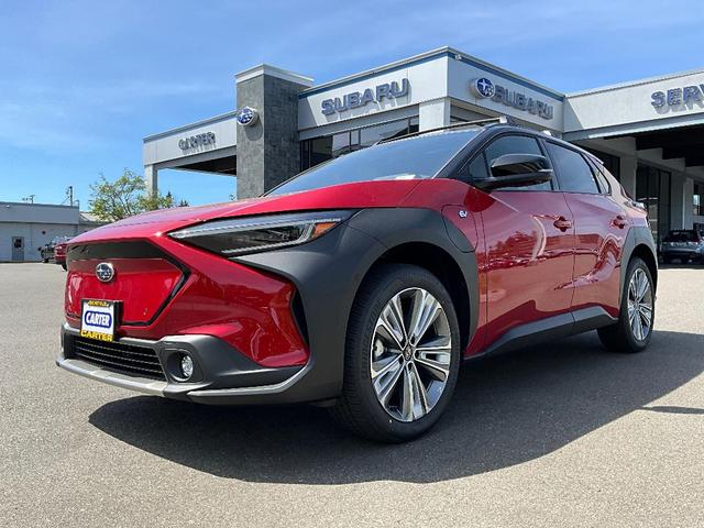 Photo of 2024 Elemental Red Pearl, Two Tone Subaru Solterra