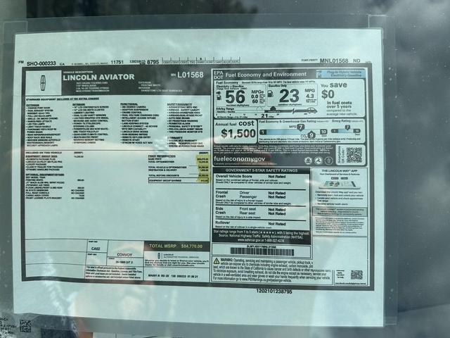 Photo of 2021 Ceramic Pearl Lincoln Aviator