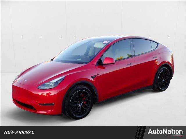 Photo of 2022 Red Multi-Coat Tesla Model Y