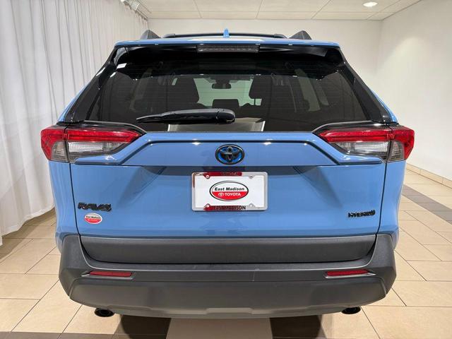 Photo of 2023 Cavalry Blue Toyota RAV4 Hybrid
