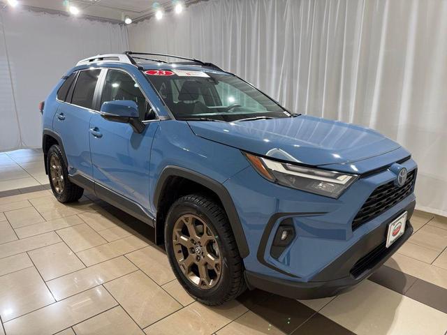 Photo of 2023 Cavalry Blue Toyota RAV4 Hybrid